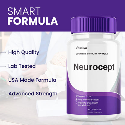 Neurocept Supplement 3-Pack – Memory & Brain Health Capsules (180 Count)
