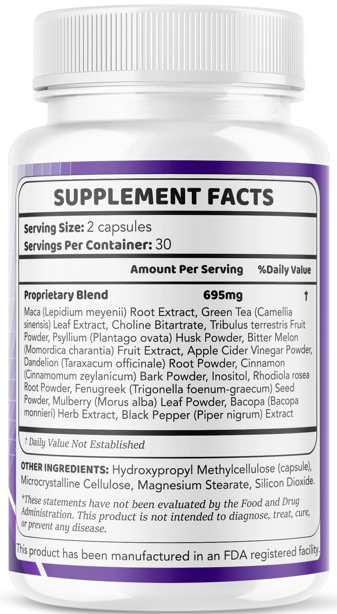 Neurocept Brain Supplement Capsules – Official Brain & Memory Focus Support, 60 Capsules (1 Month)
