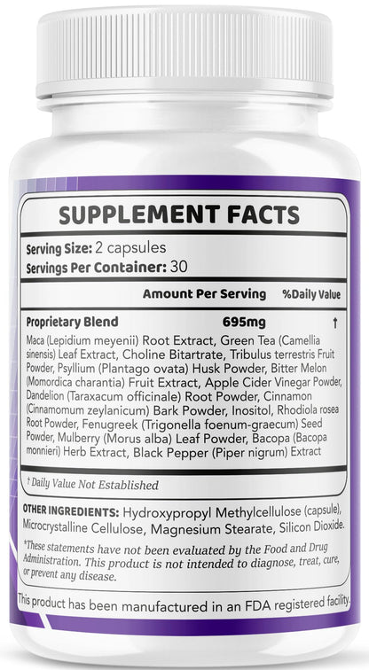 Neurocept Brain Supplement Capsules – Official Brain & Memory Focus Support, 60 Capsules (1 Month)