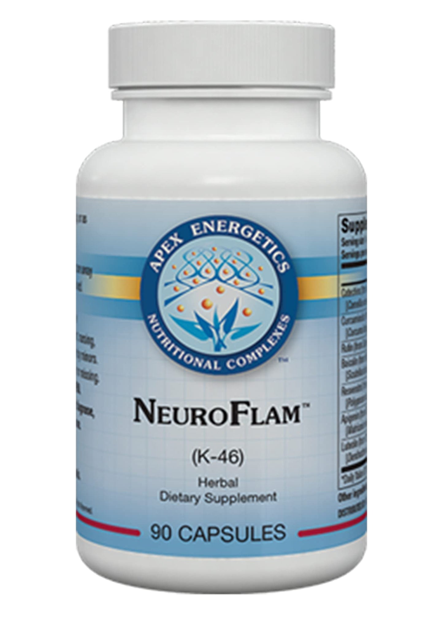 Apex Energetics NeuroFlam (K-46) 90 Capsules by Sittiyakul – Immune-Neutral Brain Support