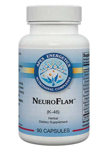 Apex Energetics NeuroFlam (K-46) 90 Capsules by Sittiyakul – Immune-Neutral Brain Support