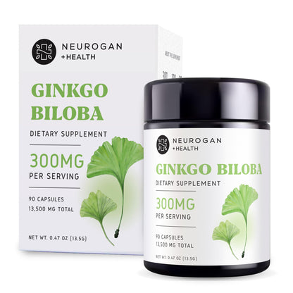 Neurogan Ginkgo Biloba Capsules - Memory & Focus (90 Vegan Capsules)
