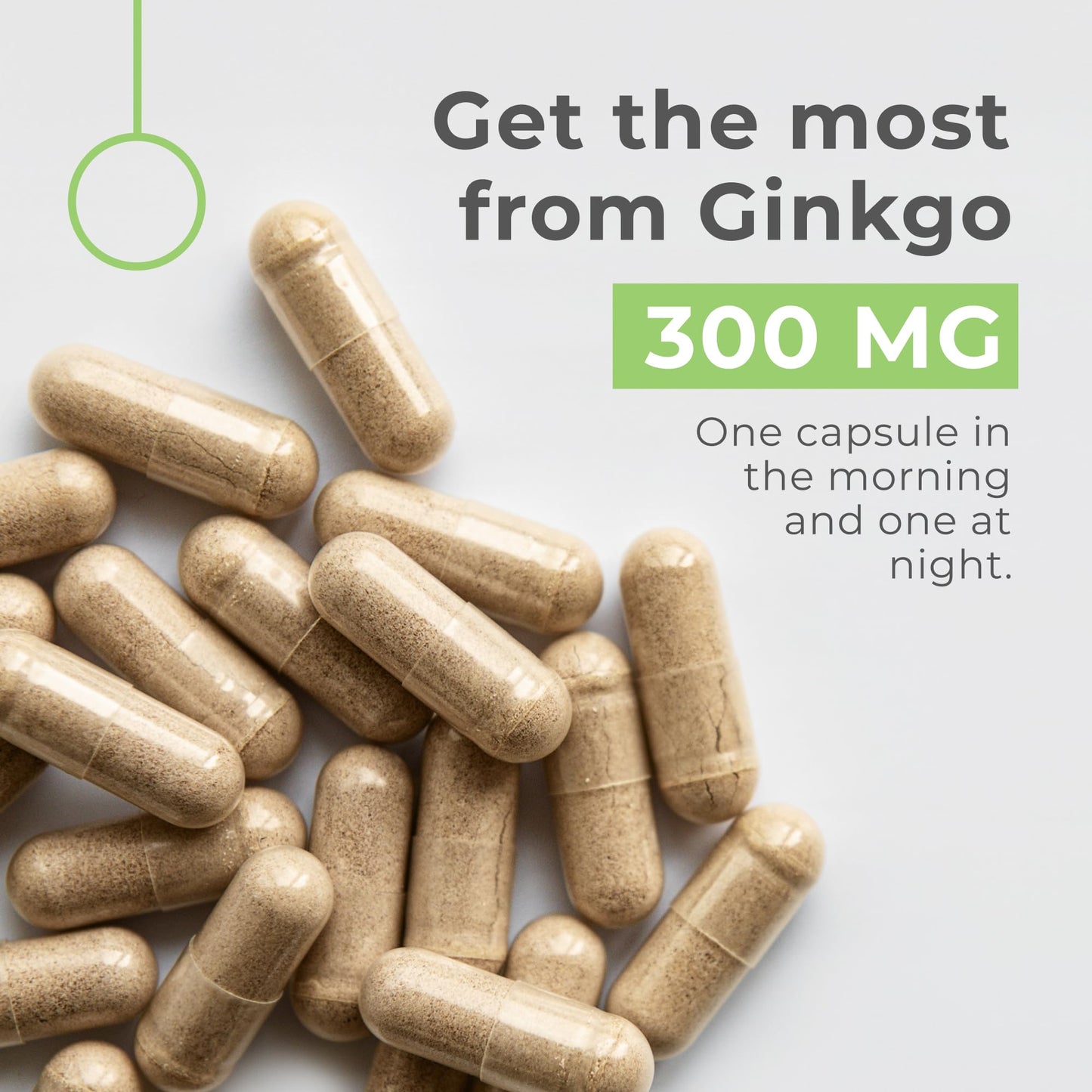 Neurogan Ginkgo Biloba Capsules - Memory & Focus (90 Vegan Capsules)
