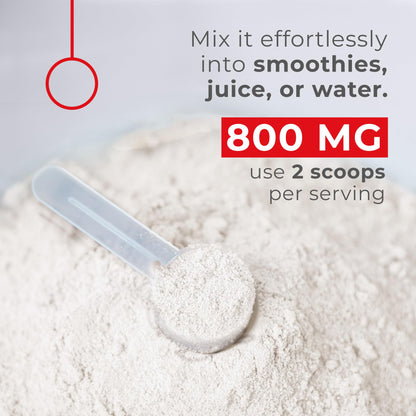 Neurogan Urolithin A Powder 800mg – Daily Wellness, Vegan & Gluten-Free | 30.4g