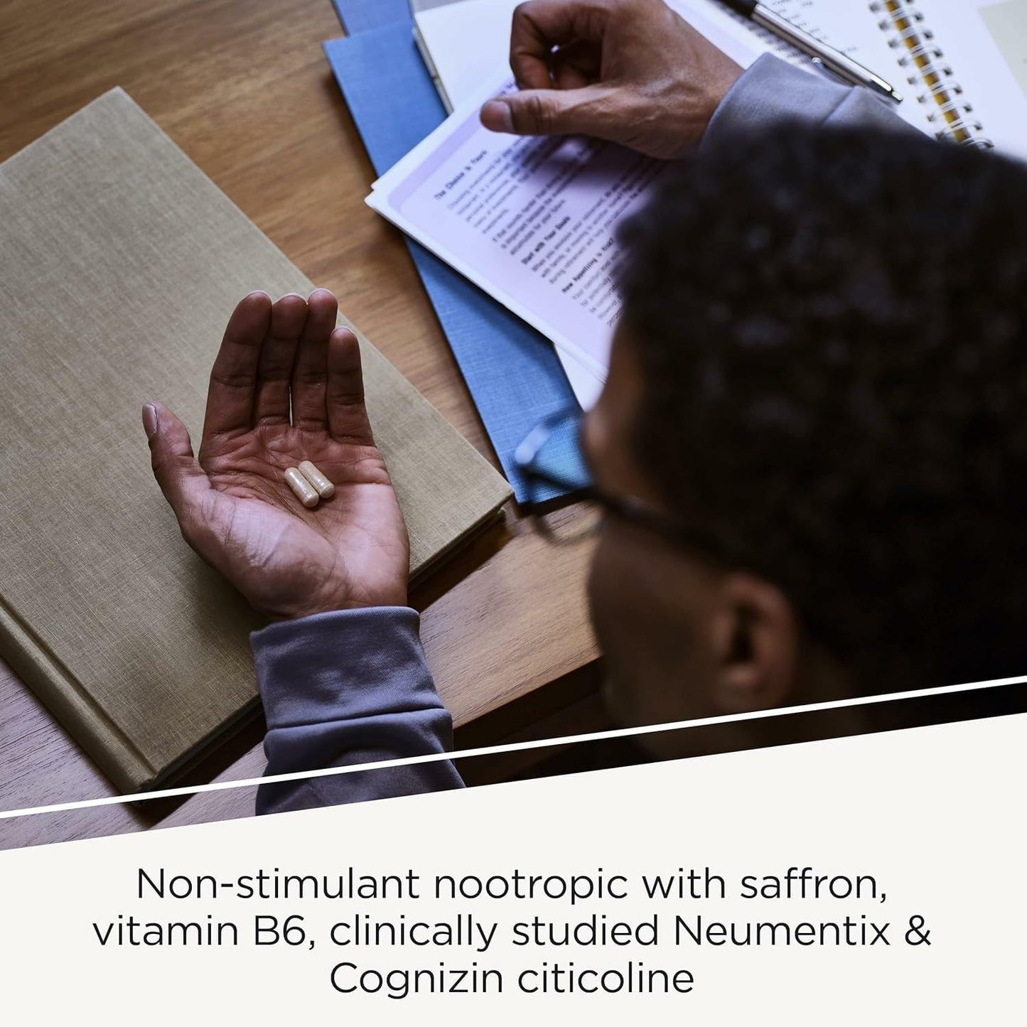 Integrative Therapeutics Neurologix - Brain Health Supplement* - Non-Stimulant Nootropic Supplement for Focus* - Memory Support* - Vegan, Gluten-Free & Dairy-Free - 28 Capsules (14 Servings)