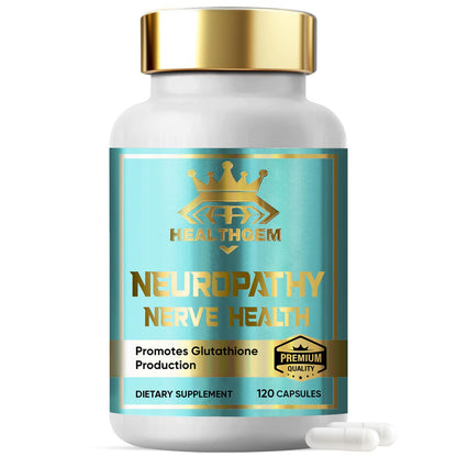 Neuropathy Support - Nerve Savior Natural Nerve Supplement with Alpha Lipoic Acid | 120 Capsules