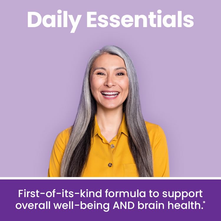 NeuroQ Daily Essentials Multivitamin – High-Potency Brain & Body Support (Choline 550 mg, PQQ, CoQ10, Alpha Lipoic Acid) – 60 Tablets