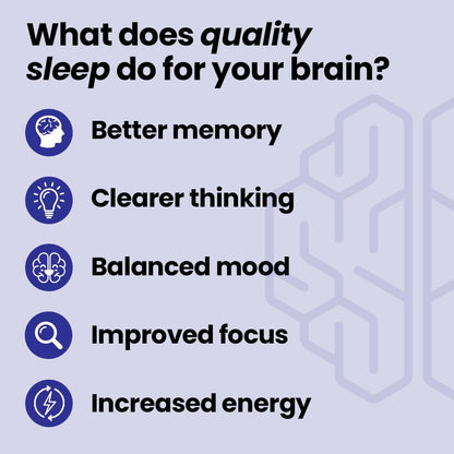 LifeSeasons NeuroQ Sleep Now - Natural Sleep Support with Melatonin & L-Theanine - 30 Mint Strips