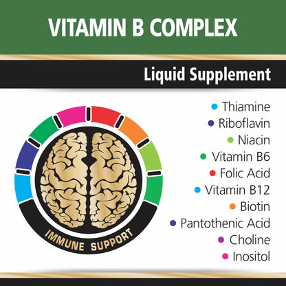 Neurovit 50,000 Vitamin B Complex Liquid – Brain & Nervous System Support