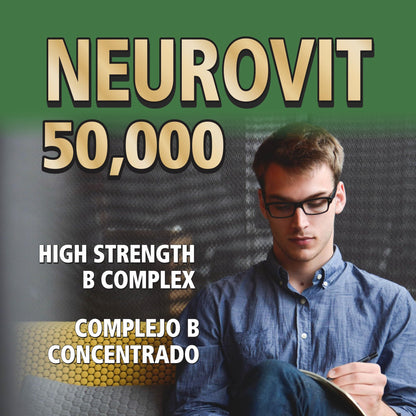 Neurovit 50,000 Vitamin B Complex Liquid – Brain & Nervous System Support