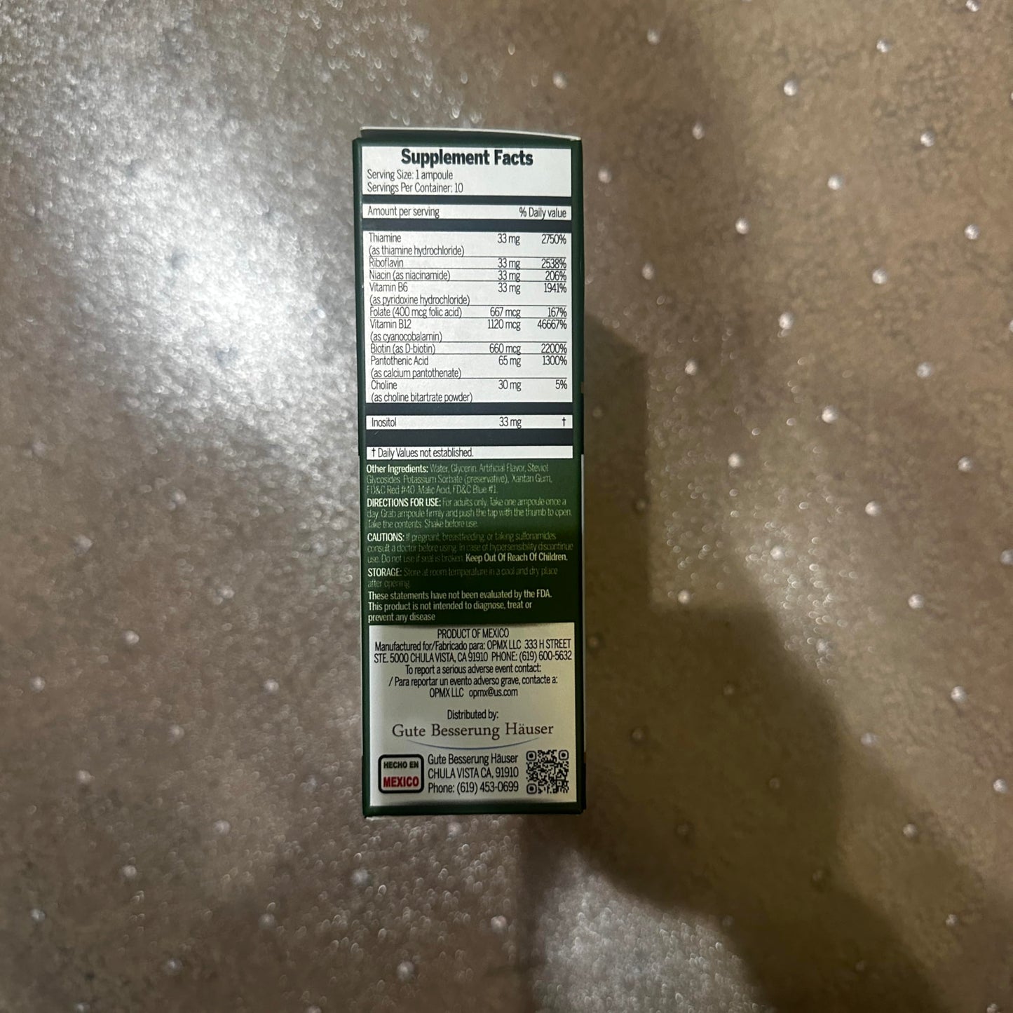 Neurovit 50,000 Vitamin B Complex Liquid – Brain & Nervous System Support