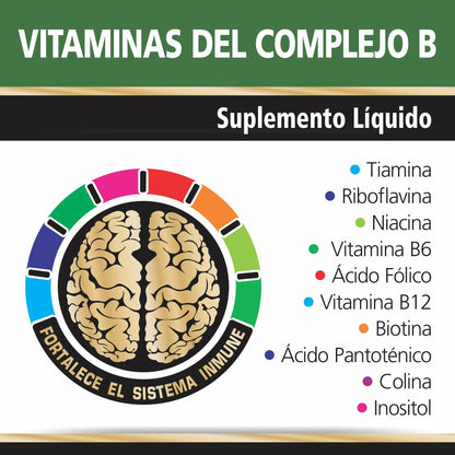 Neurovit 50,000 Vitamin B Complex Liquid – Brain & Nervous System Support