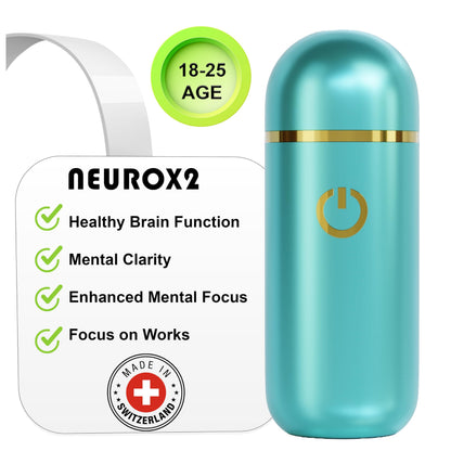 NEUROX2 – Brain Health Nootropic for Ages 18-25 | 30 Count | Caffeine-Free