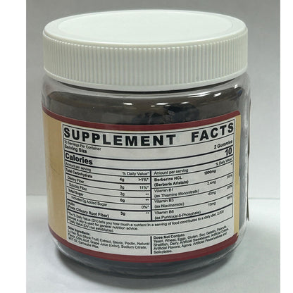 NEVISS Berberine Supplement 1500mg – Vegan, Non-GMO Gummies