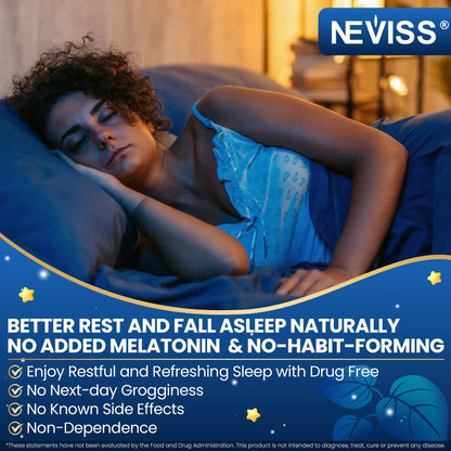 NEVISS Kava Kava Gummies – Calm, Relaxation & Natural Sleep | 600 mg Kava Root Extract + GABA, Ashwagandha, Magnesium, B6/D3 | Sugar-Free, Melatonin-Free, Vegan 60 Ct