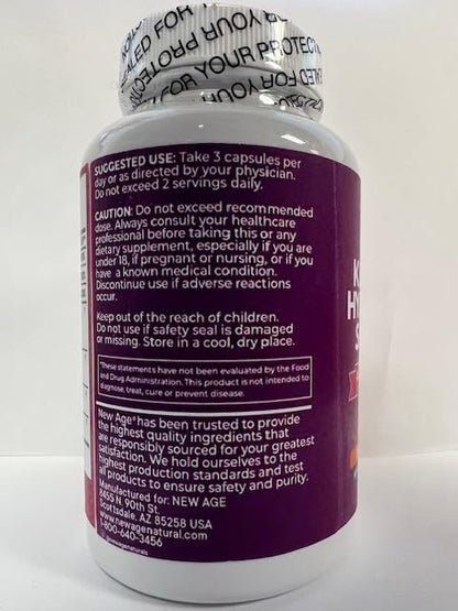 NEW AGE Collagen Pills with Biotin, Keratin & Saw Palmetto - 90 Count (Pack of 2)
