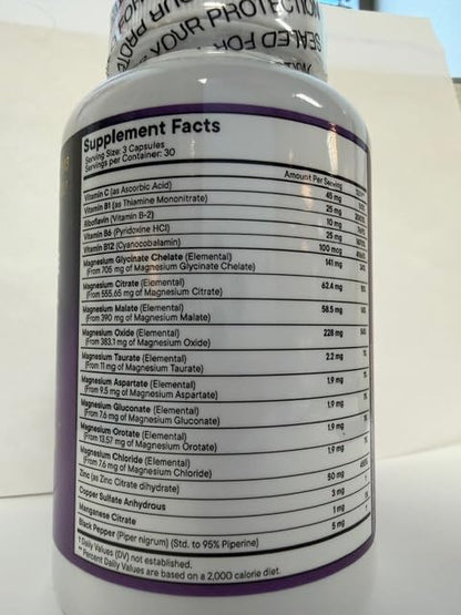 NEW AGE Magnesium Complex Supplement – 270 Count for Bone & Joint Support