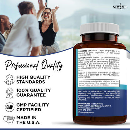 NEW AGE Pro Optimize Probiotics for Women – Menopause & Digestive Health (Dong Quai 565mg)