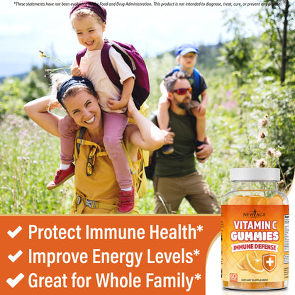New Age Vitamin C Gummies Orange – Immune Support (60 Gummies)