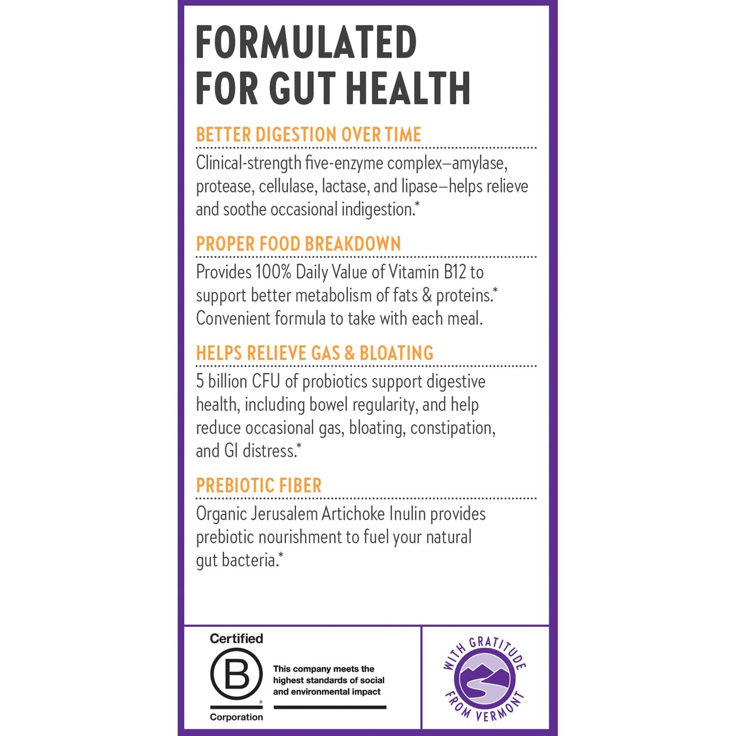 New Chapter All-Flora Enzyme Complex with Probiotics – Digestive Enzymes + Probiotics, 90 Vegan Capsules