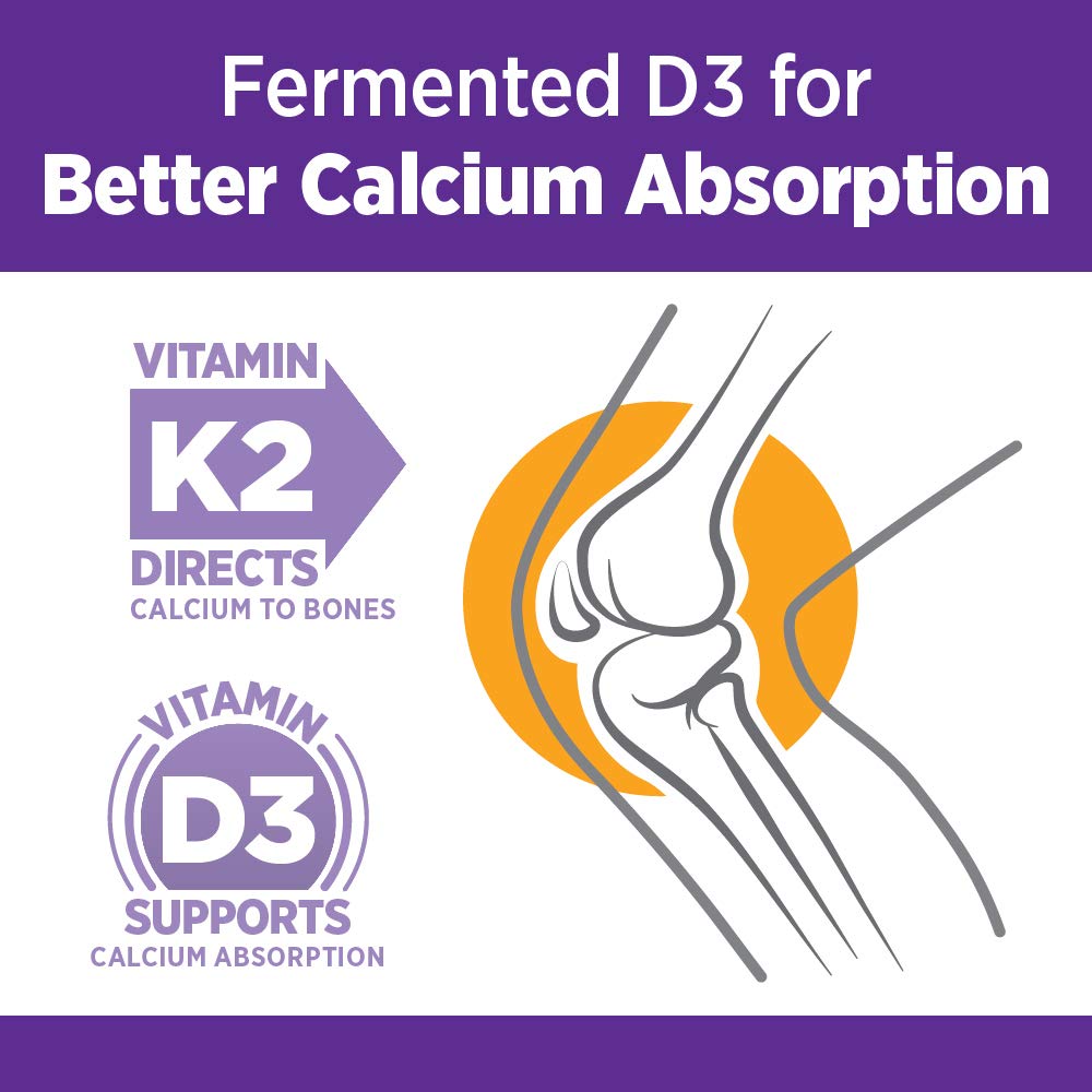 New Chapter Calcium Supplement – Bone Strength (Whole Food Calcium + K2 D3 + Magnesium)