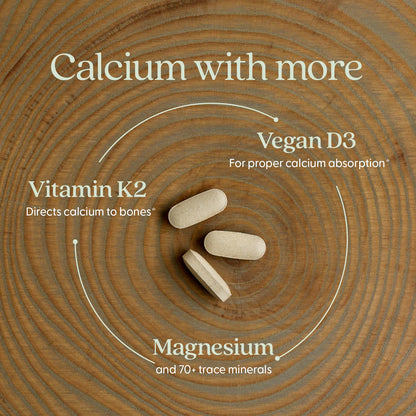 New Chapter Calcium Supplement - Organic Plant Calcium for Bone Strength (180 Count)