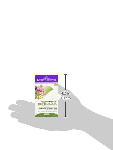 New Chapter Every Woman Multivitamin – Fermented Probiotics, Iron & Vitamin D3 (48 ct)