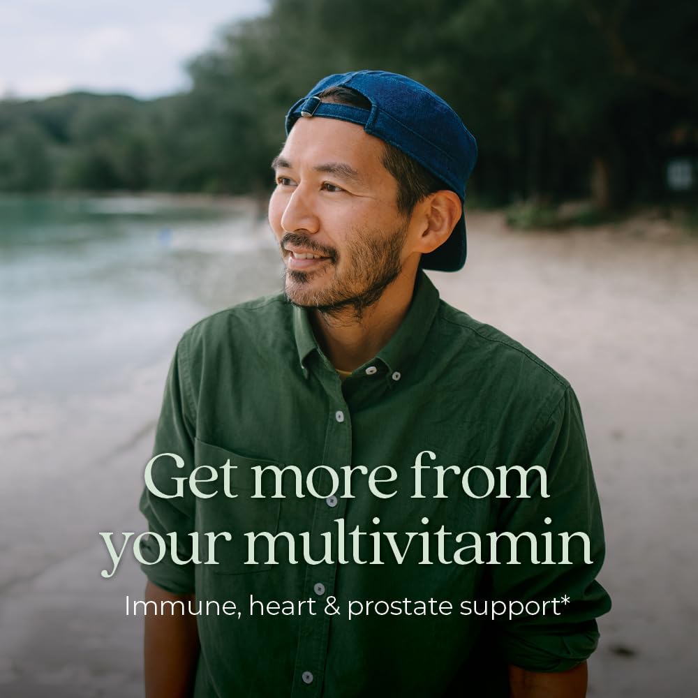 New Chapter Men's Multivitamin 40+ - Fermented One Daily for Energy, Immune & Heart Health (48 ct)