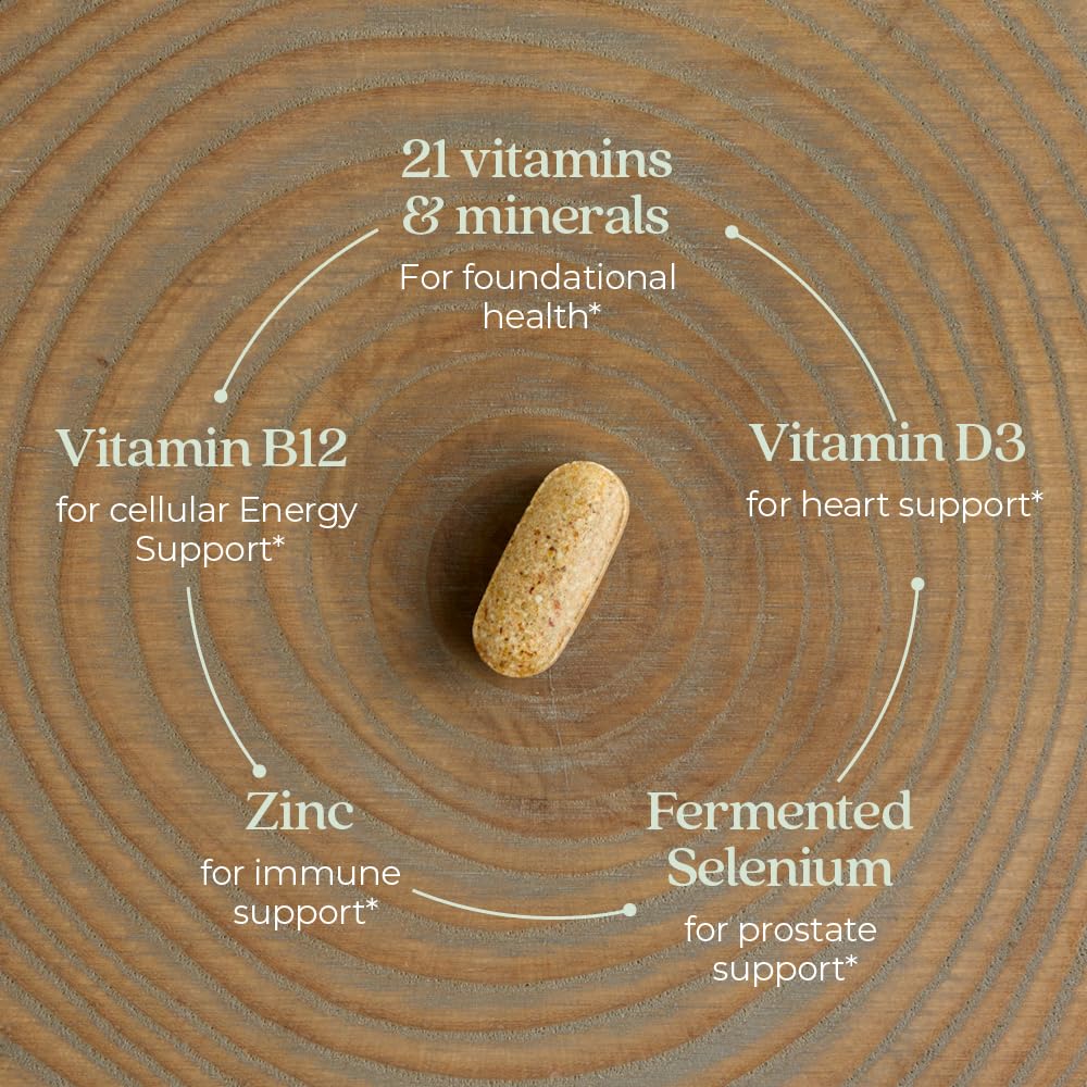 New Chapter Men's Multivitamin - Immune, Energy & Heart Support | 72 ct