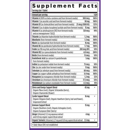 New Chapter Men's Multivitamin - Immune, Energy & Heart Support | 72 ct