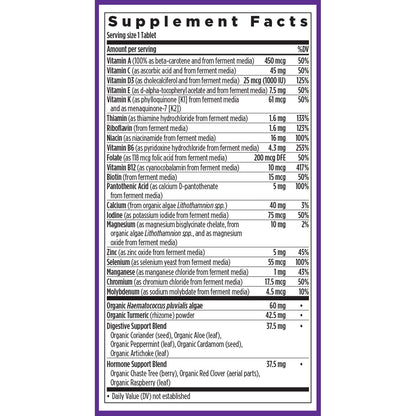 New Chapter Women’s Multivitamin 55+ – One Daily, Fermented Nutrients for Immune, Energy & Bone Health