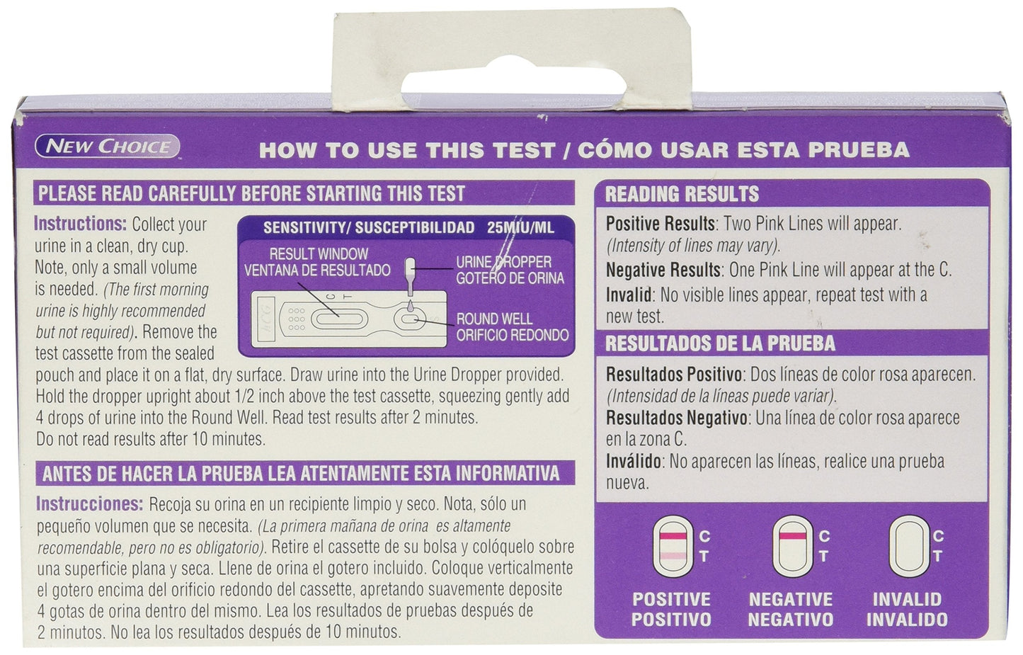 New Choice Pregnancy Test 99% Accurate | Fast 1-Minute Results