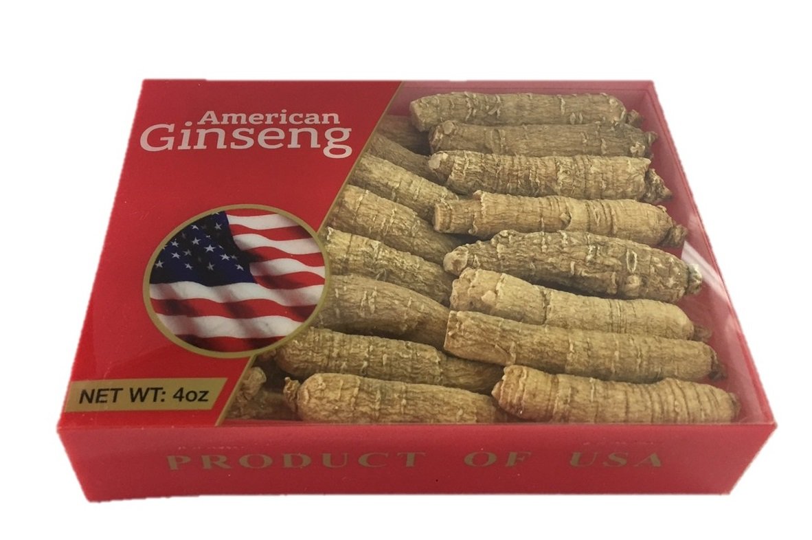 New Green Nutrition Hand-Selected A Grade American Ginseng – 4 oz Box, Medium Thin-Short