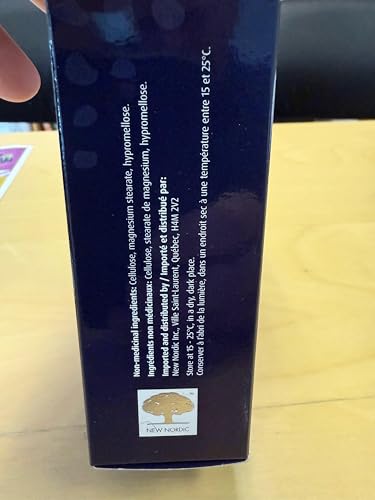 NEW NORDIC Hair GRO – Hair Growth Supplement with Biotin & Palm Tocotrienols (3 x 60 Count)