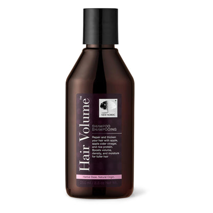 New Nordic Hair Volume Shampoo — Herbal Vegan Formula for Thicker, Fuller Hair (8.5 Fl Oz)