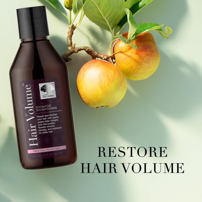 New Nordic Hair Volume Shampoo — Herbal Vegan Formula for Thicker, Fuller Hair (8.5 Fl Oz)