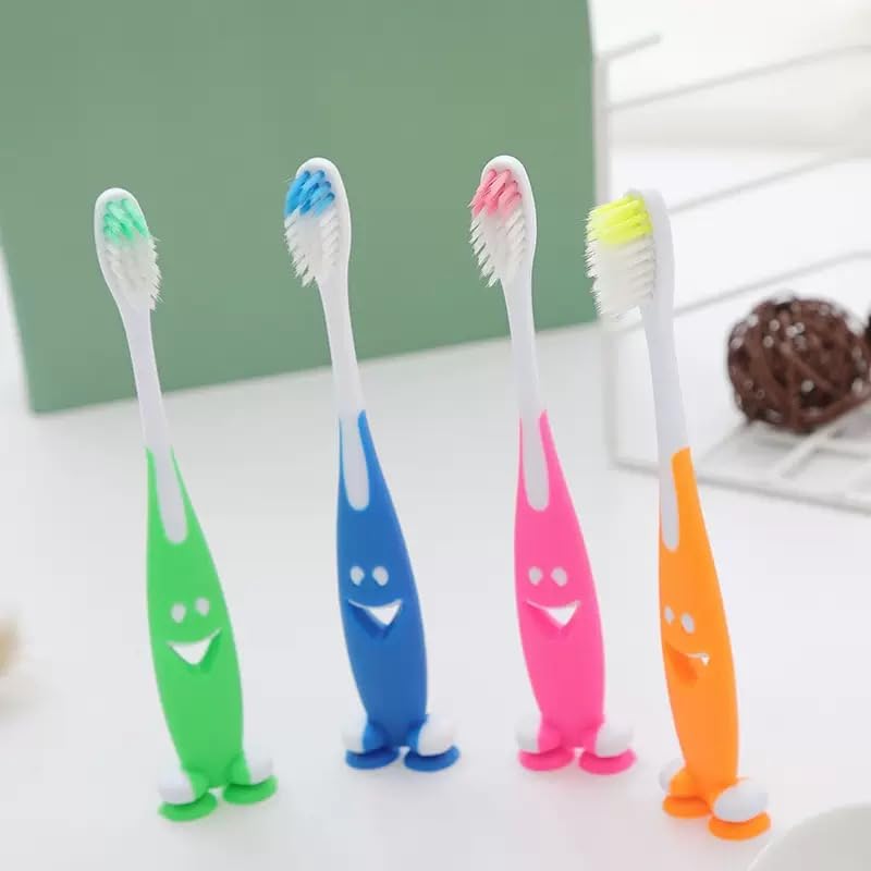 Newday 100 Pack Kids Toothbrush Bulk – Soft Bristles, Shark Design