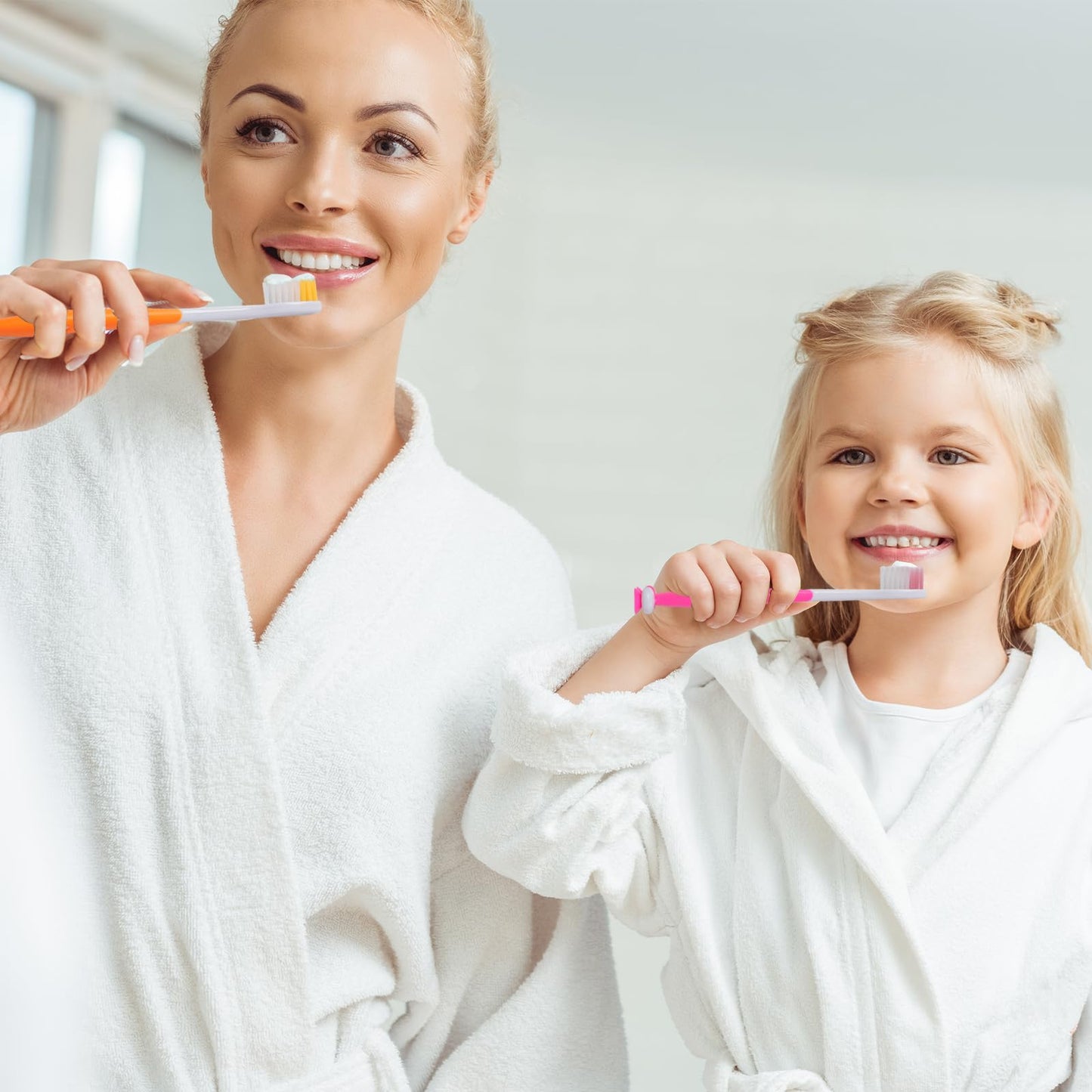 Newday 100 Pack Kids Toothbrush Bulk – Soft Bristles, Shark Design