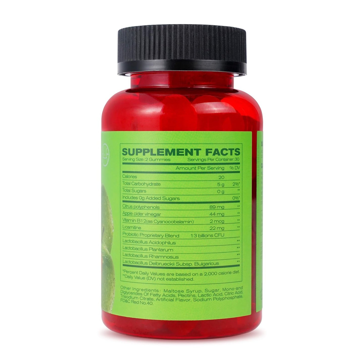 NEWELLME Sugar-Free ACV Gummies with B12 – 90 Gummies (Vegetarian, Non-GMO)