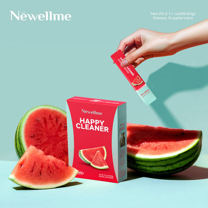 NEWELLME Happy Greens Powder – Sugar-Free Watermelon Drink Mix