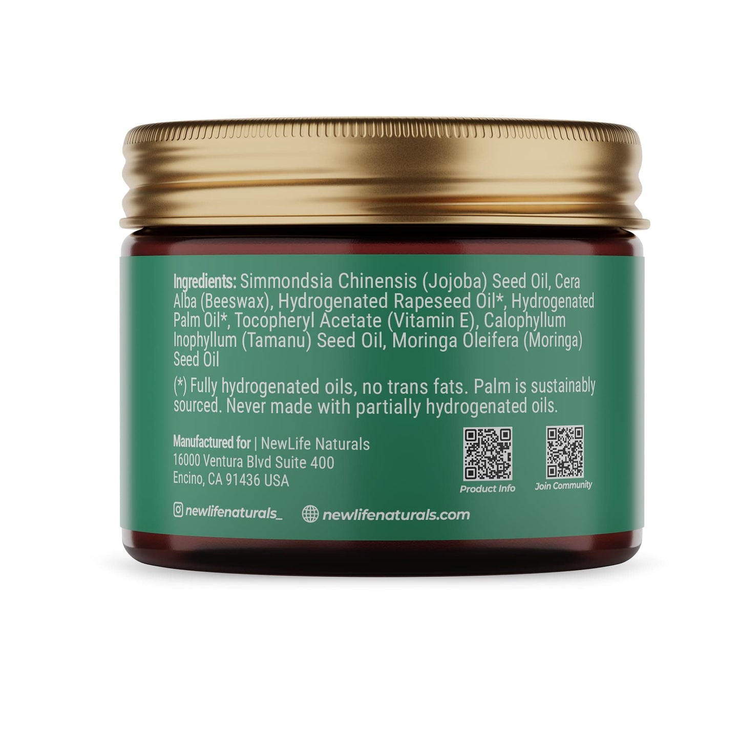 NewLife Naturals JButter Vulva Balm Butter – All-Natural, Estrogen-Free Moisturizer for Menopause & Postpartum (2oz)