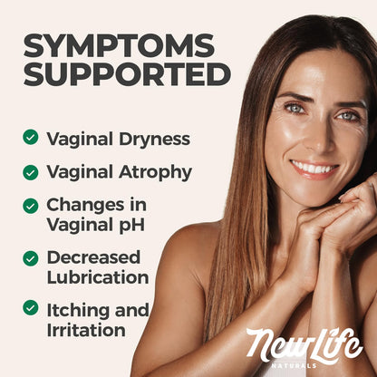 NewLife Naturals Certified Organic Vulva Balm Butter – Vaginal Moisturizer & Menopause Support (2oz) USA