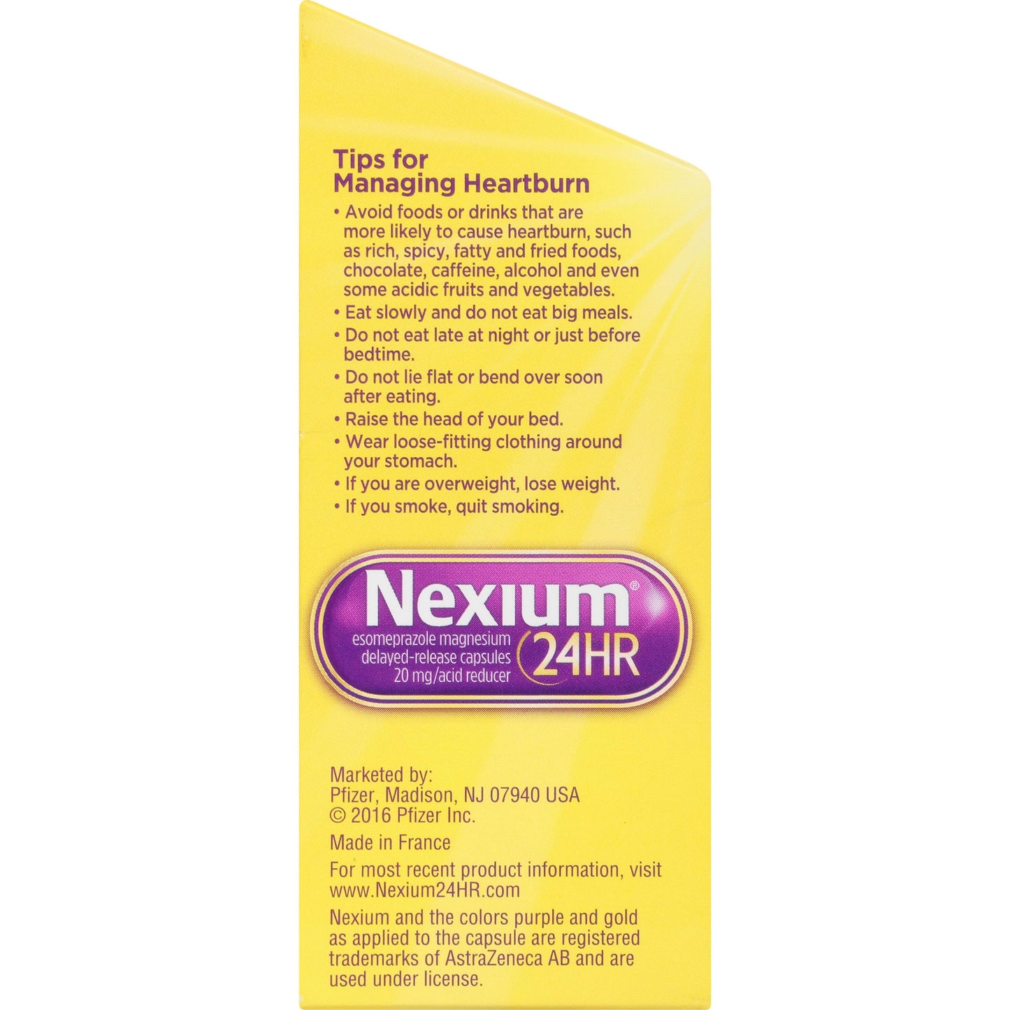 Nexium 24HR Acid Reducer Capsules – All-Day & All-Night Heartburn Relief (14 Count)