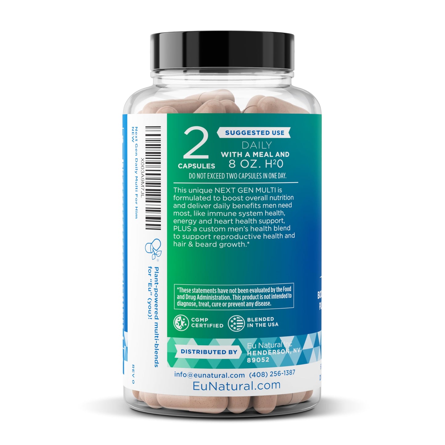 Next Gen Multi for Him – 26-in-1 Advanced Men’s Multivitamin (60 Veg Capsules)