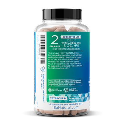 Next Gen Multi for Him – 26-in-1 Advanced Men’s Multivitamin (60 Veg Capsules)