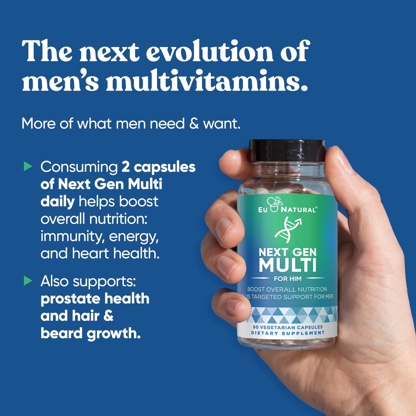 Next Gen Multi for Him – 26-in-1 Advanced Men’s Multivitamin (60 Veg Capsules)