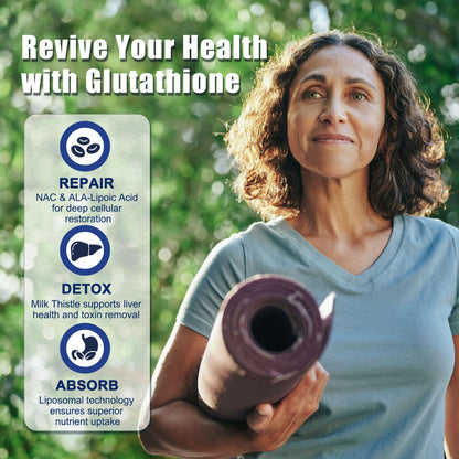 Nextdia Liposomal Glutathione Gummies 1100mg – Vegan, Immune Support & Anti-Aging, 60 Count