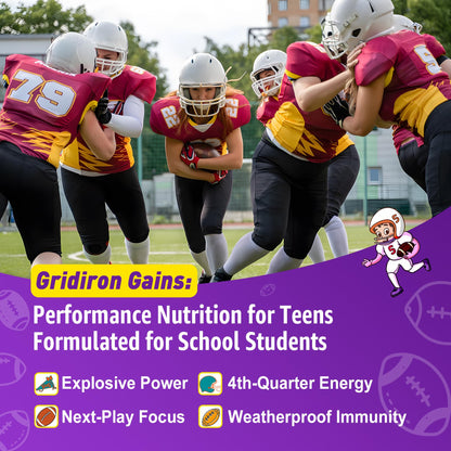 Nextdia Multivitamin Gummies for Teens 12-19 Omega-3 Calcium Zinc