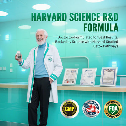 NHDH Harvard Liver Detox – 14-in-1 Herbal Cleanse & Repair, 60 Tablets