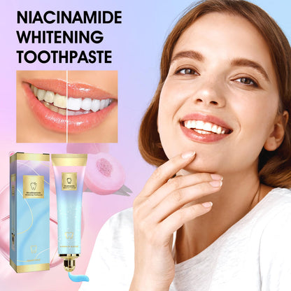 Niacinamide Whitening Toothpaste – Complete Care, Repair & Fresh Breath (2PCS)